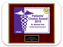 Mitchell Terk, MD: Awarded Vitals&reg; Patient's Choice Award - 2019
